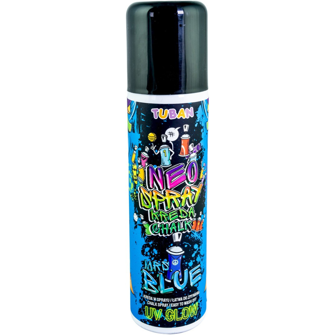 Tuban Neo Chalk Spray Stoepkrijt  | Blue 150 ml Tuban Neo Chalk Spray Stoepkrijt  | Blue 150 ml