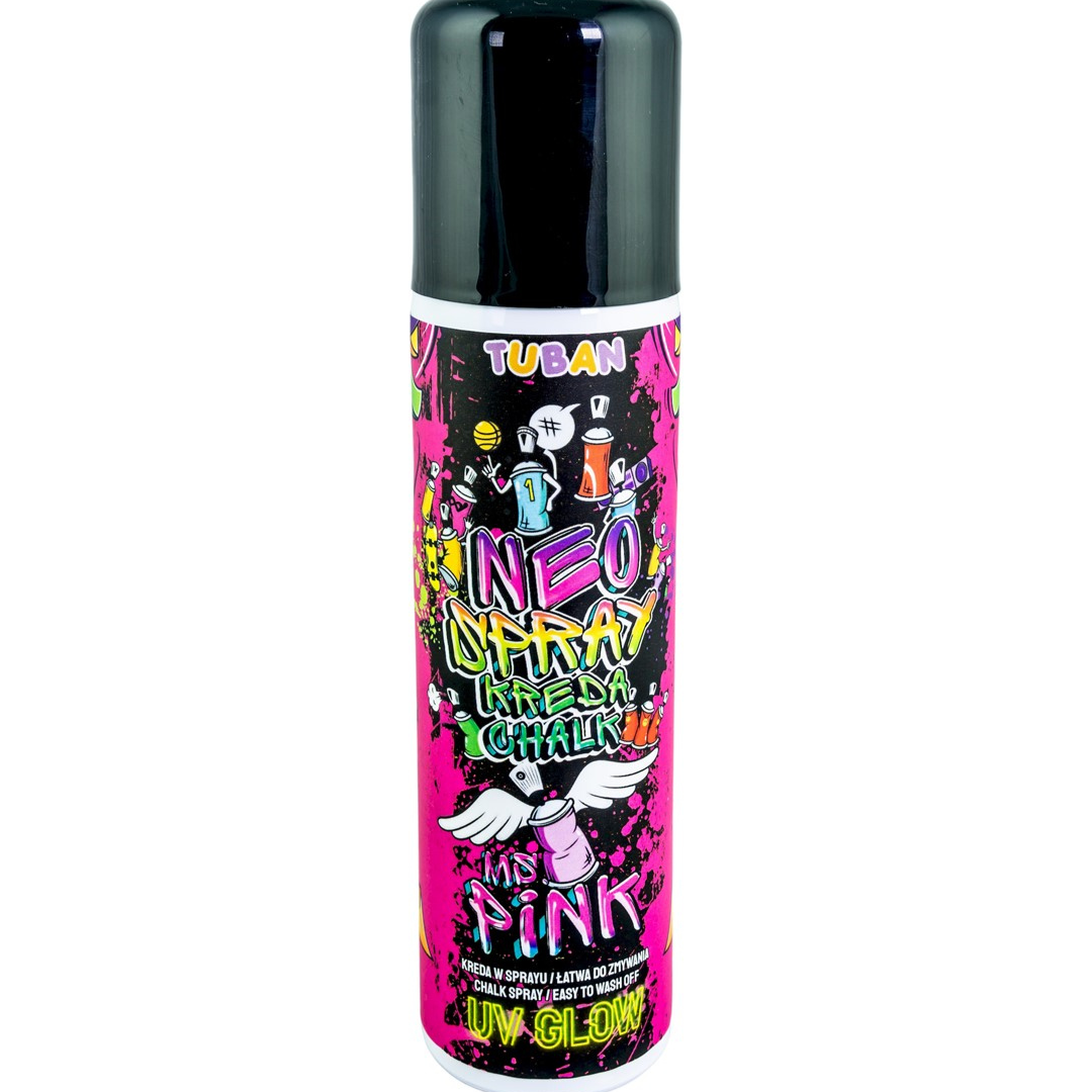 Tuban Neo Chalk Spray Stoepkrijt  | Pink 150 ml Tuban Neo Chalk Spray Stoepkrijt  | Pink 150 ml