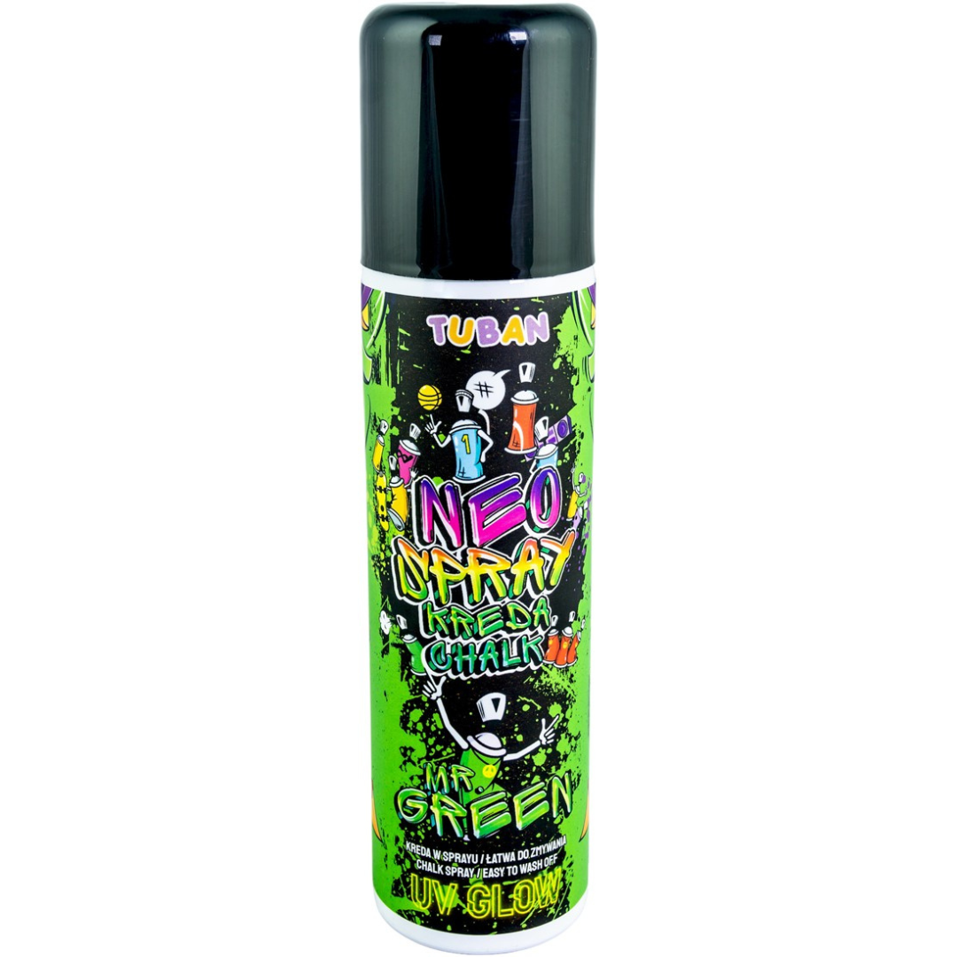 Tuban Neo Chalk Spray Stoepkrijt | Green 150 Ml Tuban Neo Chalk Spray Stoepkrijt | Green 150 Ml