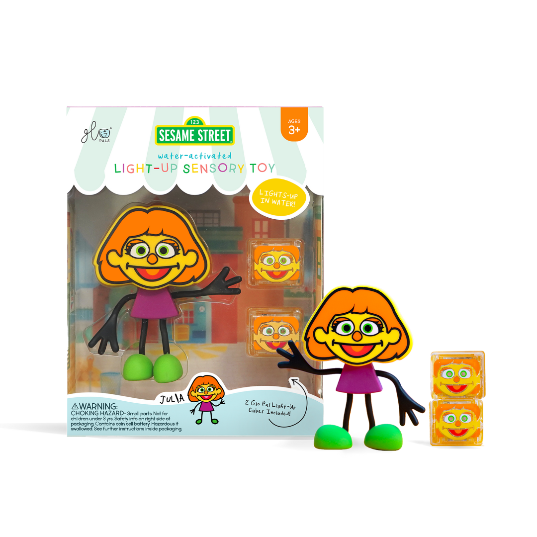 Glo Pals Light Up Sensory Toy Badspeeltje Geel | Julia Glo Pals Light Up Sensory Toy Badspeeltje Geel | Julia