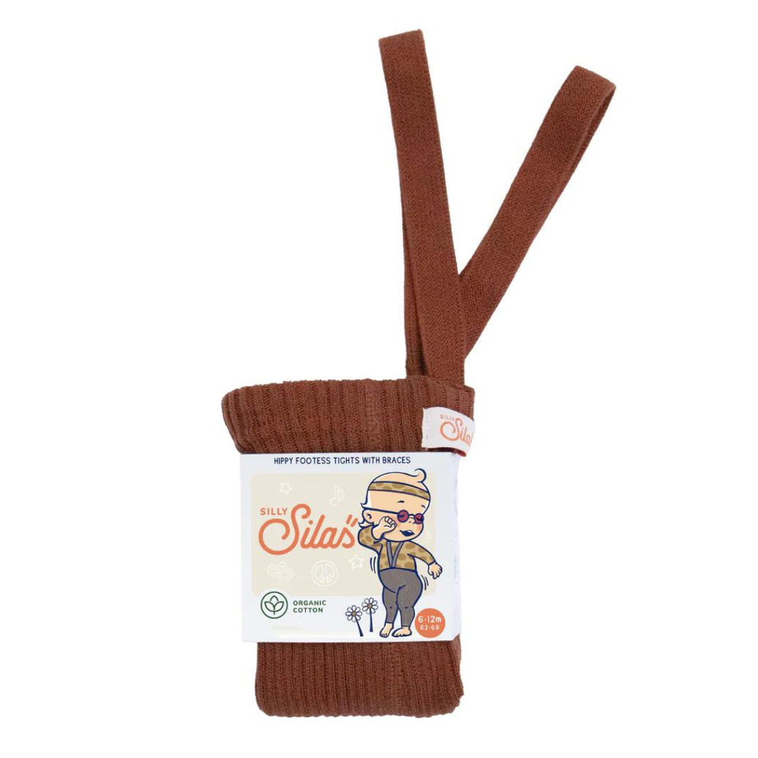 Silly Silas Broekkousen Footless Zonder Voetjes | Cinnamon Silly Silas Broekkousen Footless Zonder Voetjes | Cinnamon