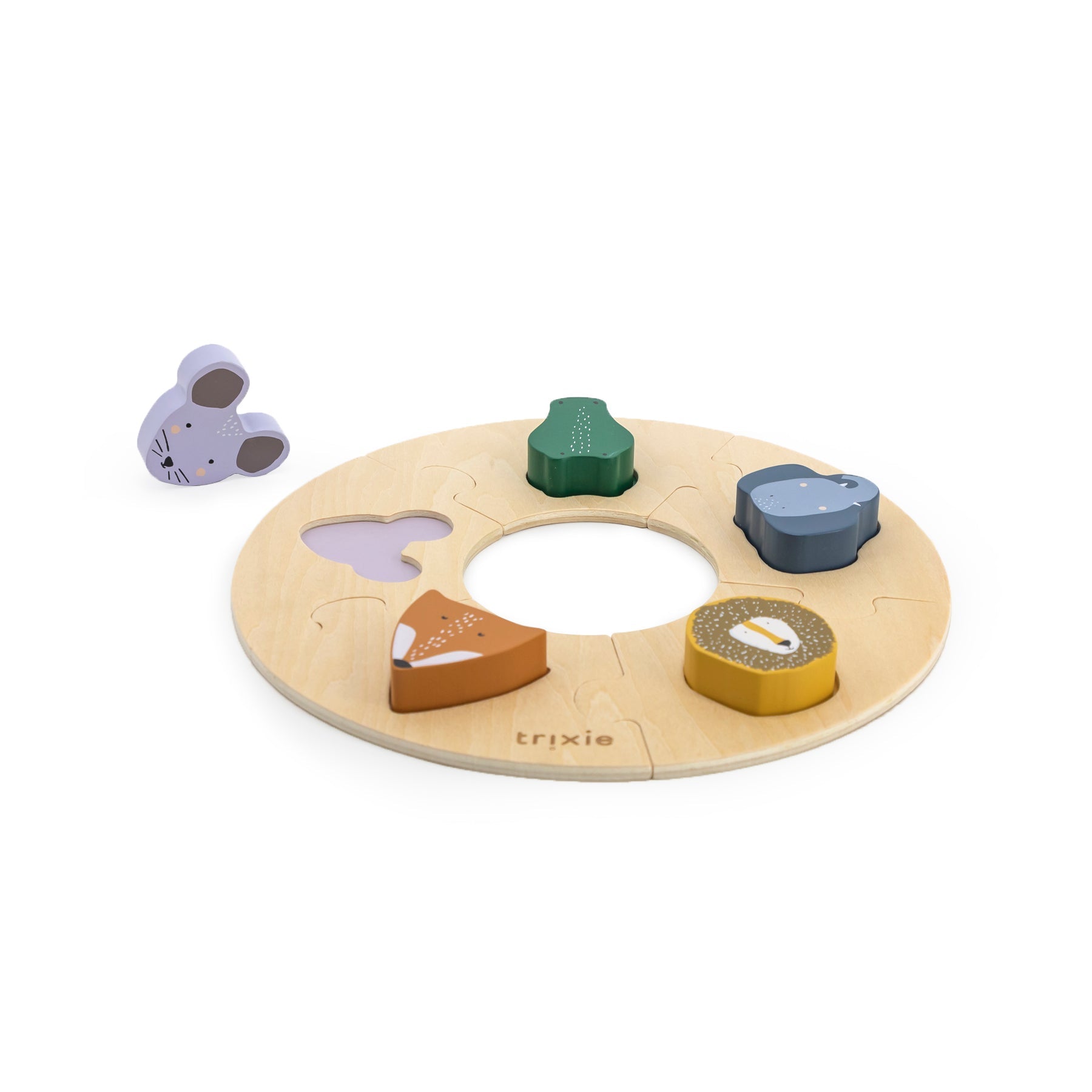 * Trixie Houten Ronde Puzzel * Trixie Houten Ronde Puzzel