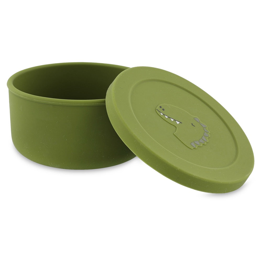 Trixie Silicone Snackbox Met Deksel | Mr. Dino Trixie Silicone Snackbox Met Deksel | Mr. Dino