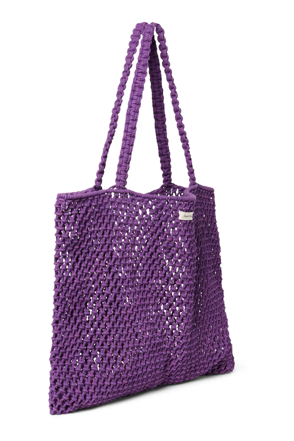 Studio Noos Mom Bag | Purple Macrame Studio Noos Mom Bag | Purple Macrame