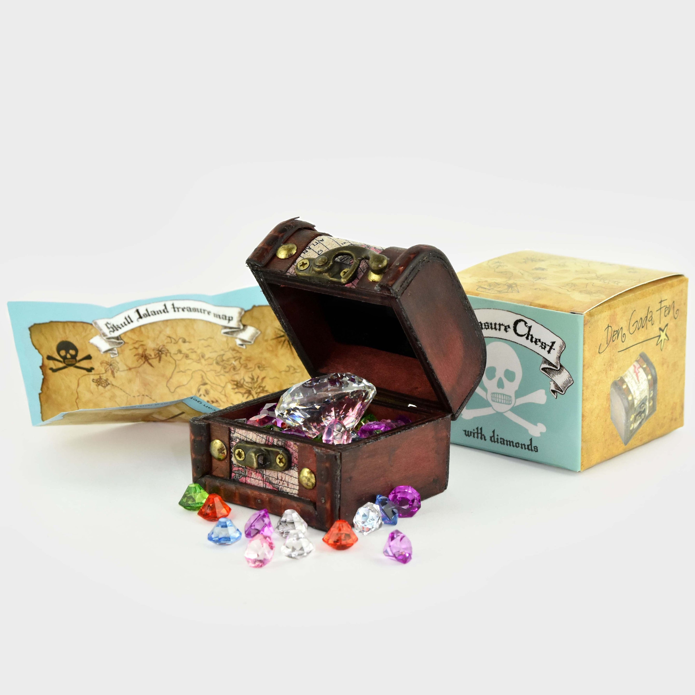 Den Goda Fen Schatkist Met Diamanten En Schatkaart | 37 Stuks Den Goda Fen Schatkist Met Diamanten En Schatkaart | 37 Stuks