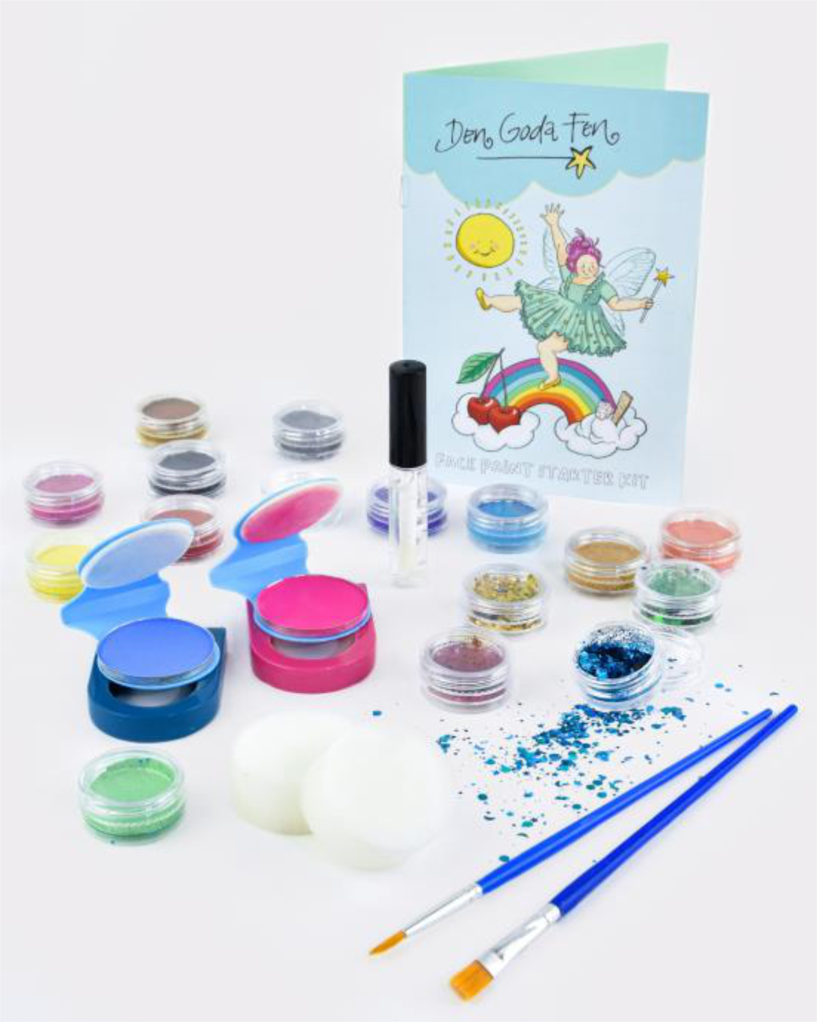 Den Goda Fen Face Paint Kit Box | 23 Stuks Den Goda Fen Face Paint Kit Box | 23 Stuks