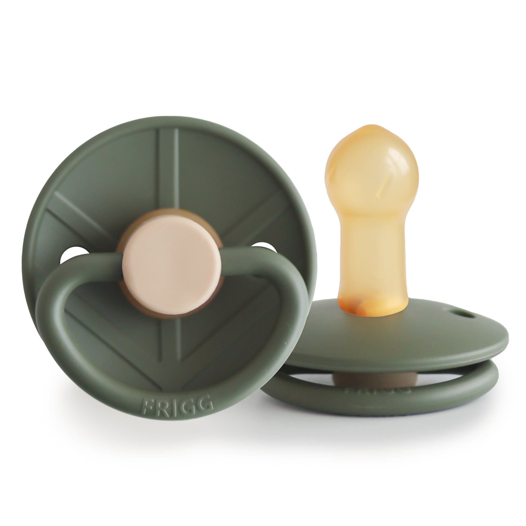 Frigg Little Viking Latex Fopspeen 0-6M | Olive Ragnar Frigg Little Viking Latex Fopspeen 0-6M | Olive Ragnar
