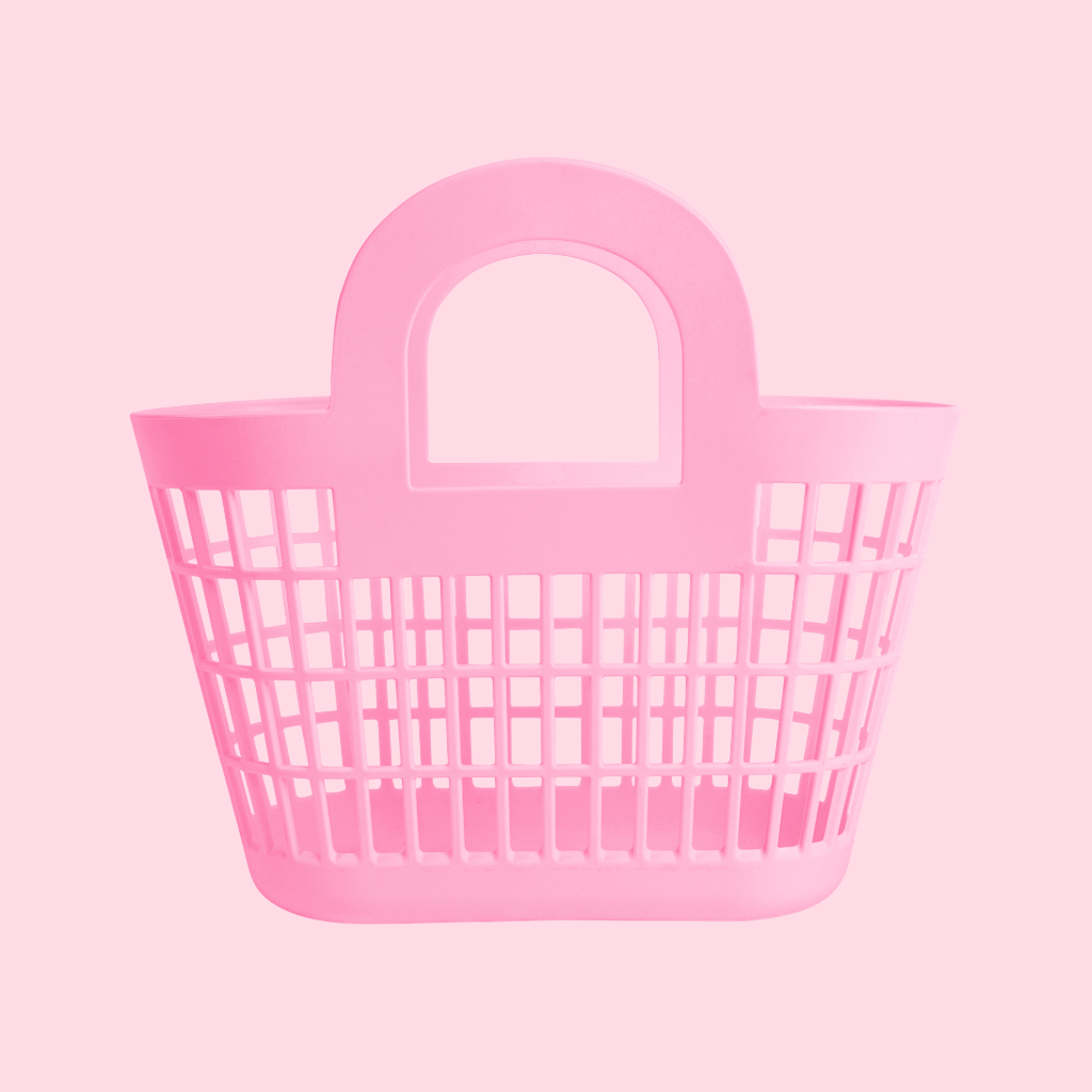 Sunjellies Rosie Basket | Bubblegum Pink Sunjellies Rosie Basket | Bubblegum Pink