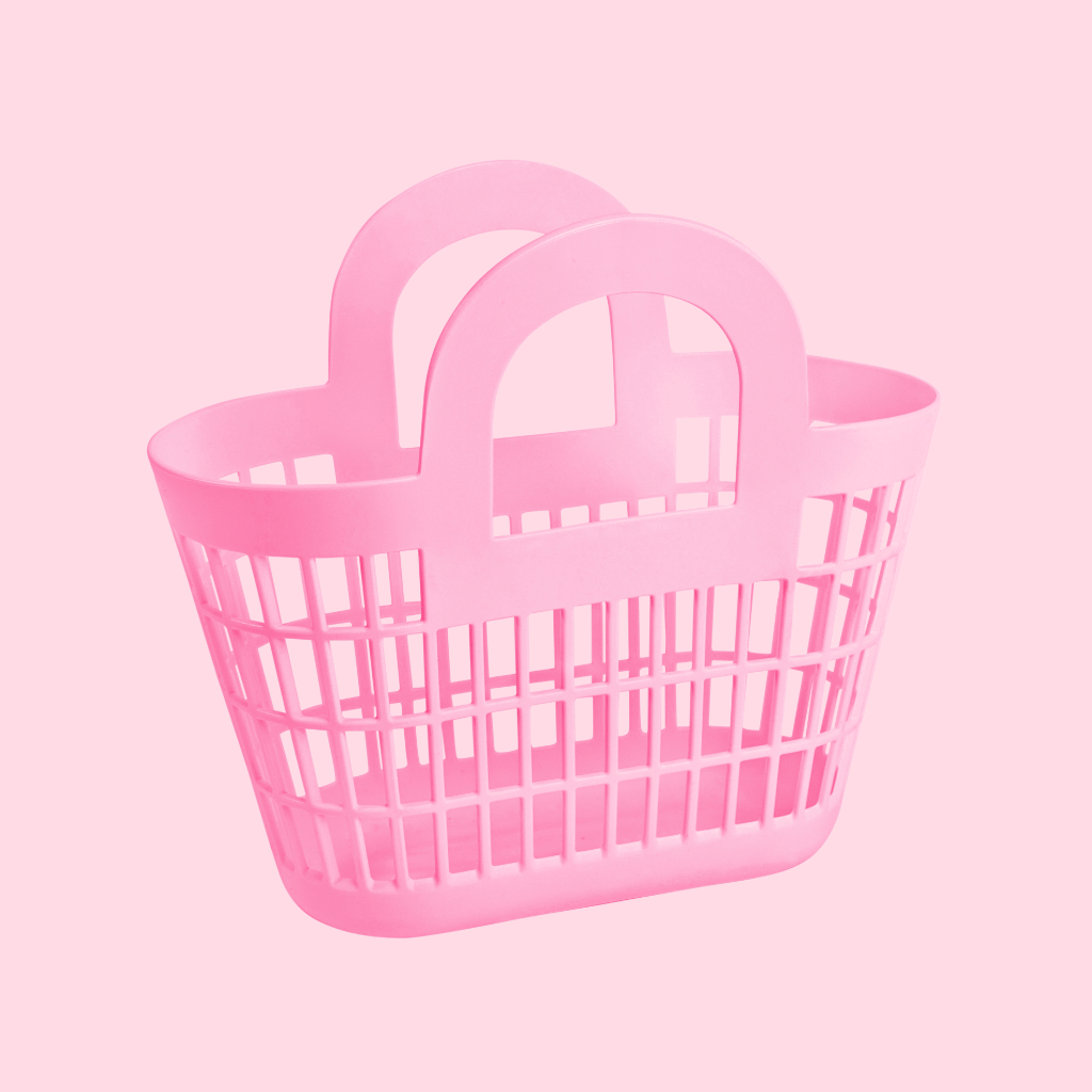 Sunjellies Rosie Basket | Bubblegum Pink Sunjellies Rosie Basket | Bubblegum Pink