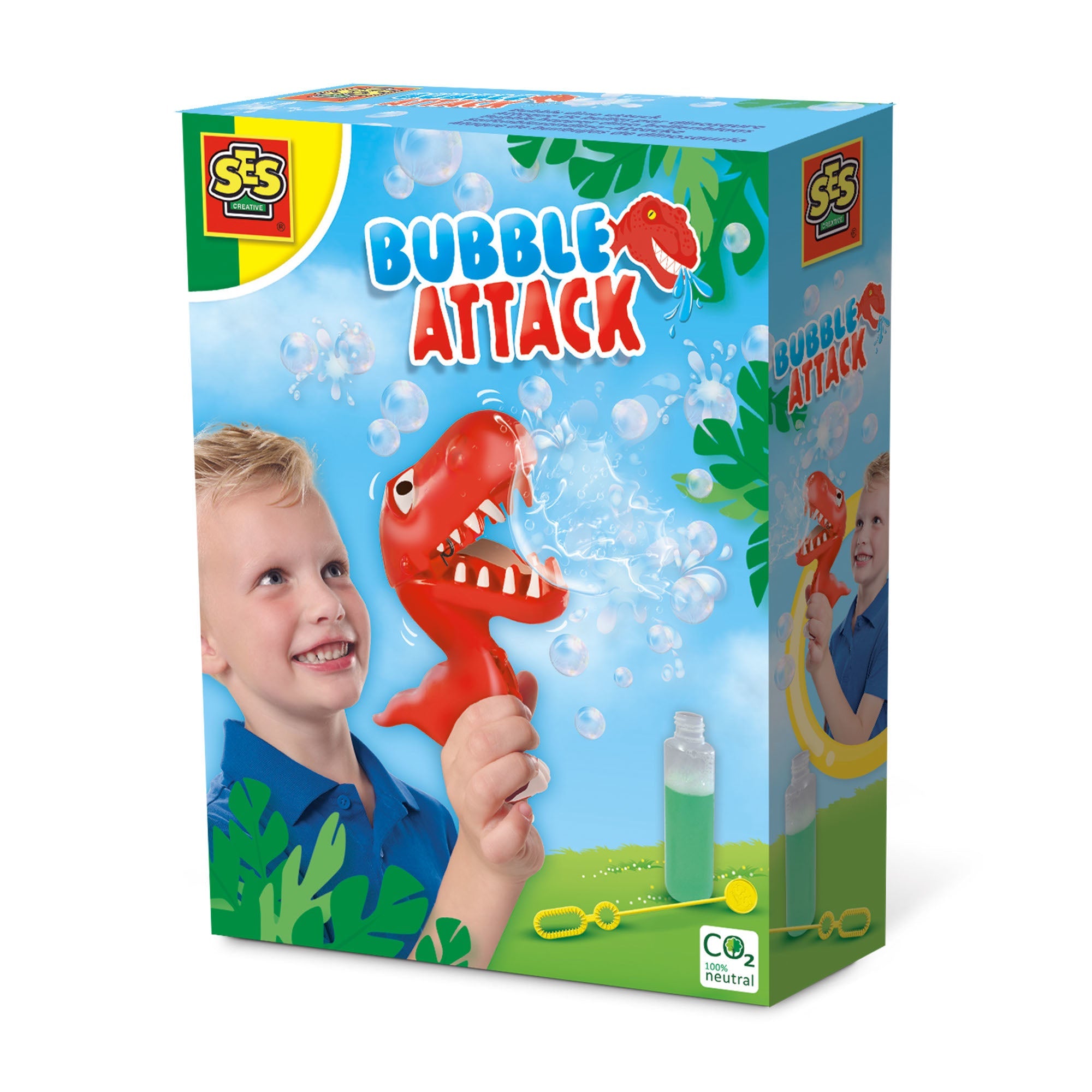 * SES Creative Outdoor | Bubble Happer Dino Bellenblaas * SES Creative Outdoor | Bubble Happer Dino Bellenblaas