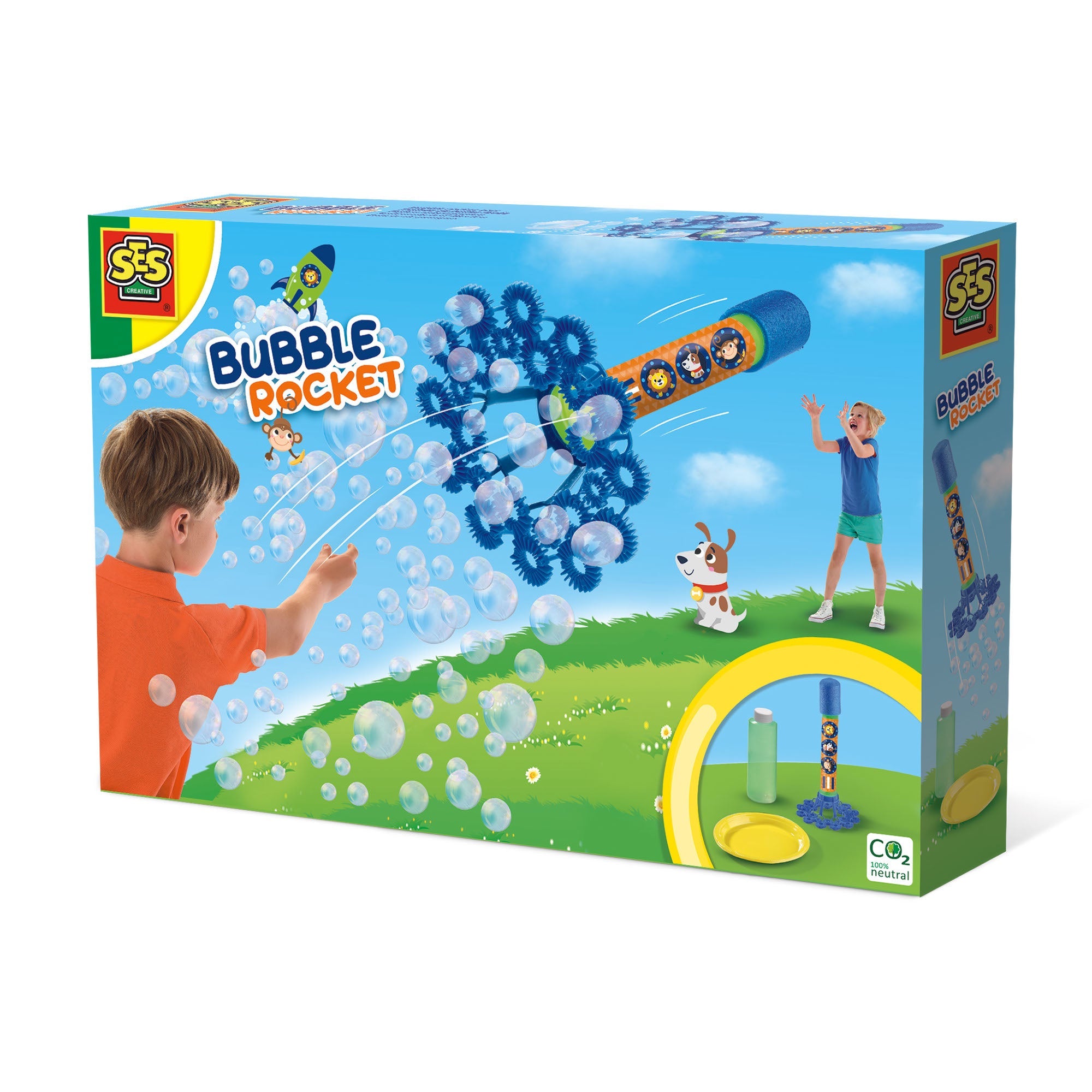 SES Creative Outdoor | Bubble Raket Bellenblaas SES Creative Outdoor | Bubble Raket Bellenblaas