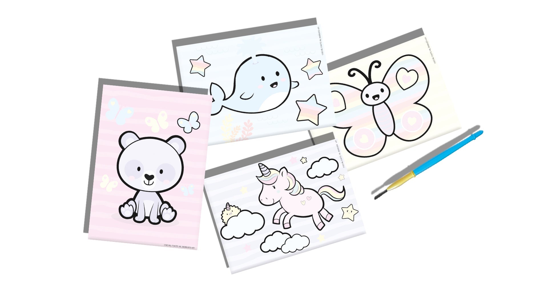 SES Creative My First | Kleuren Met Water Fantasie Dieren SES Creative My First | Kleuren Met Water Fantasie Dieren