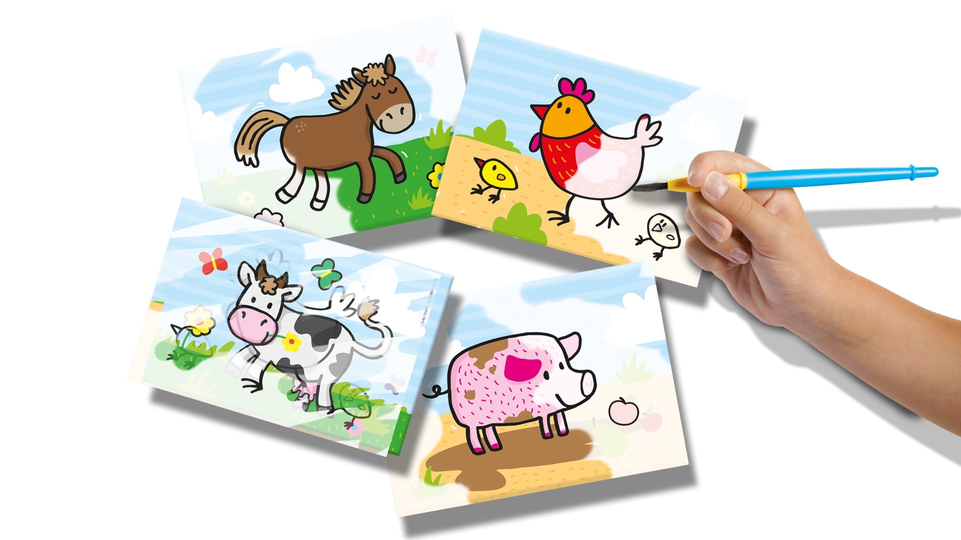 SES Creative My First | Kleuren Met Water Boerderij Dieren SES Creative My First | Kleuren Met Water Boerderij Dieren