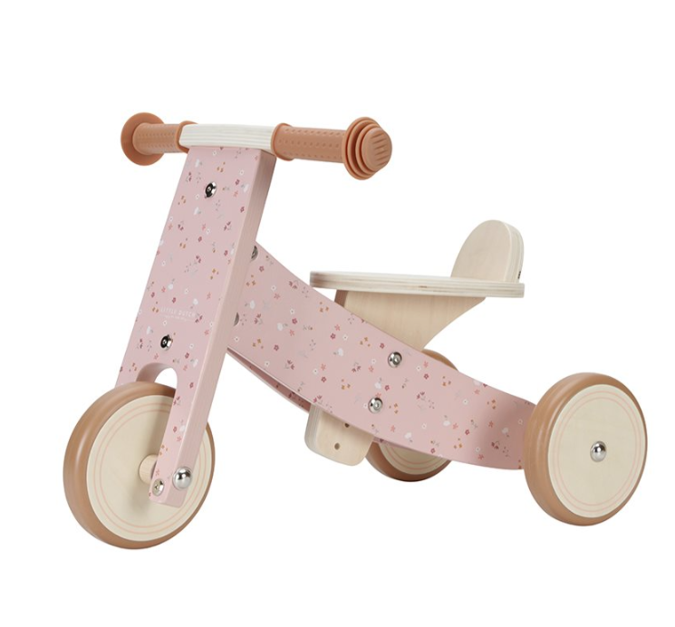 Little Dutch Loopfiets Driewieler | Roze Little Dutch Loopfiets Driewieler | Roze