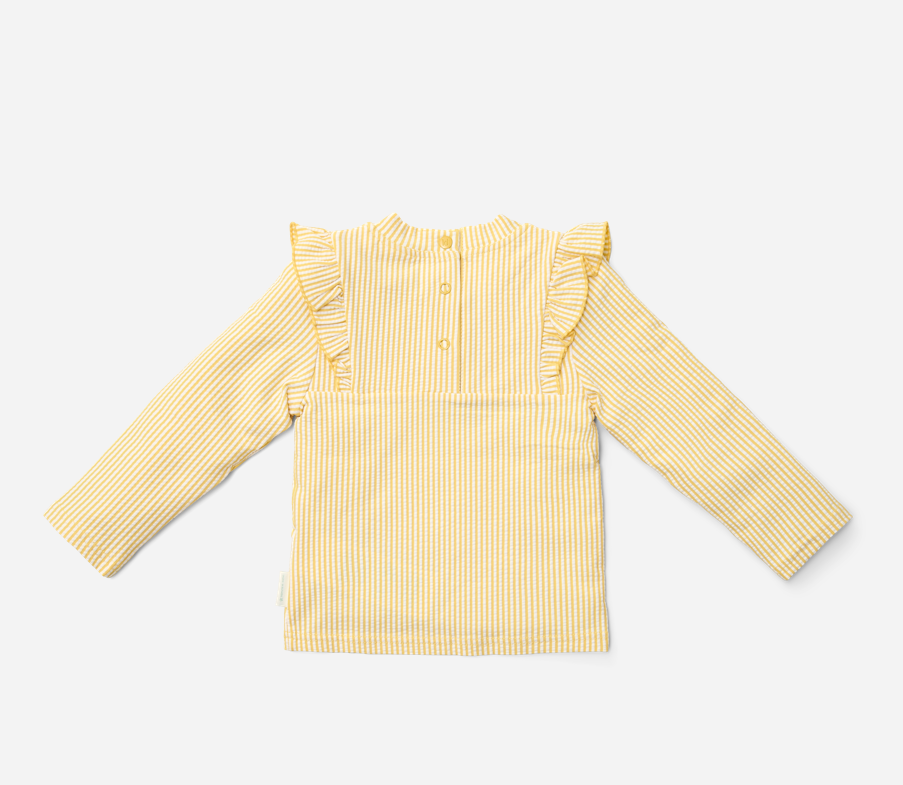 * Little Dutch UV Zwemshirt Lange Mouwen Ocean Treasures Yellow * Little Dutch UV Zwemshirt Lange Mouwen Ocean Treasures Yellow