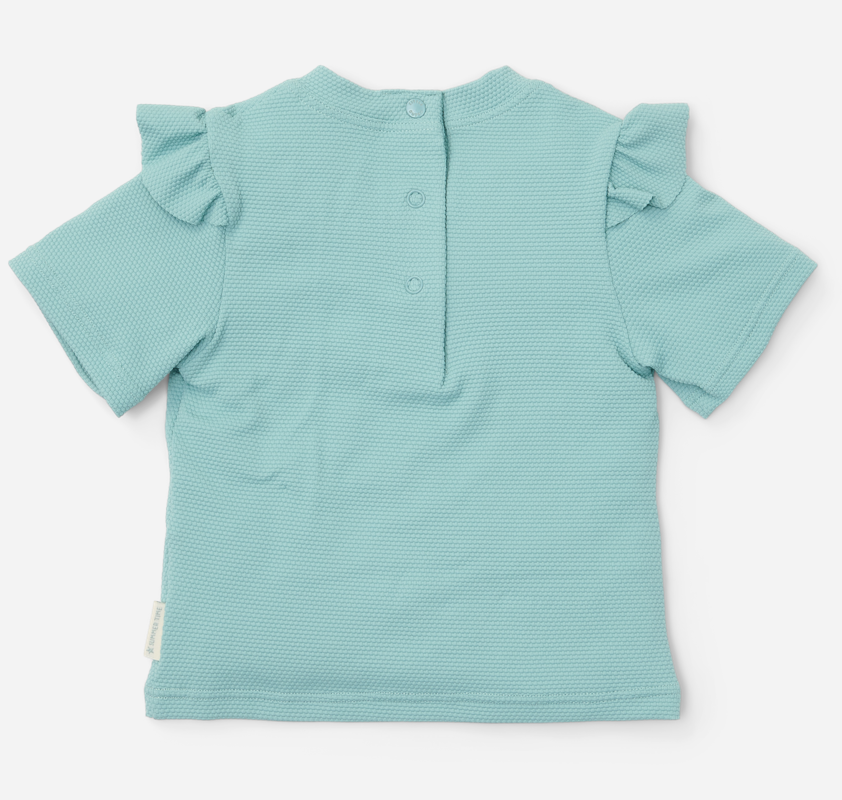 * Little Dutch UV Zwemshirt Korte Mouwen Ocean Treasures Surf Blue * Little Dutch UV Zwemshirt Korte Mouwen Ocean Treasures Surf Blue