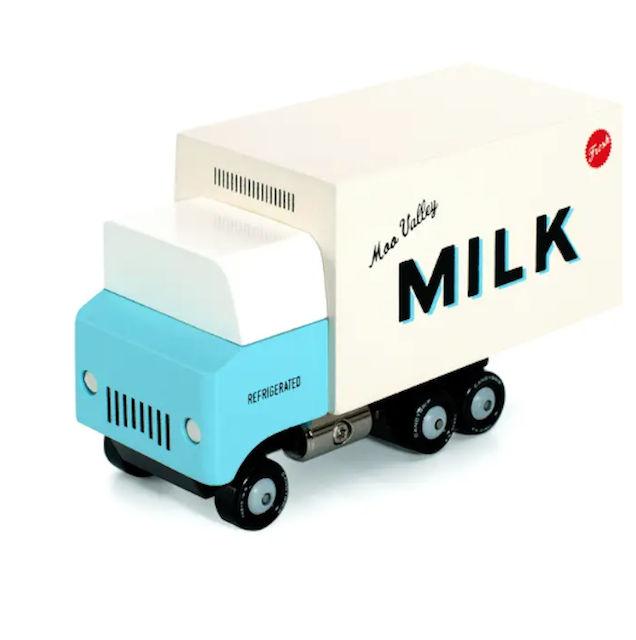 Candylab Toys Speelgoedwagen | Milk Truck Candylab Toys Speelgoedwagen | Milk Truck