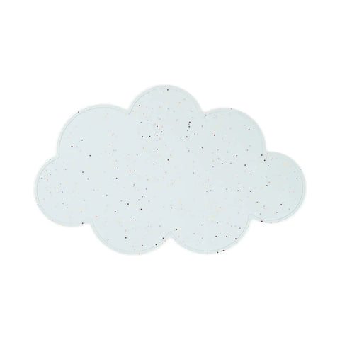Done By Deer Silicone Placemat | Confetti Blue