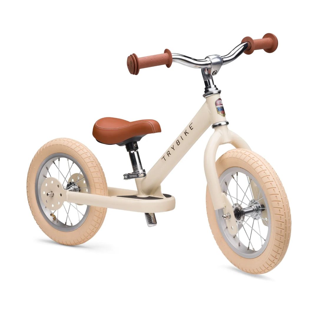 Trybike Steel loopfiets | Vintage Cream Trybike Steel loopfiets | Vintage Cream