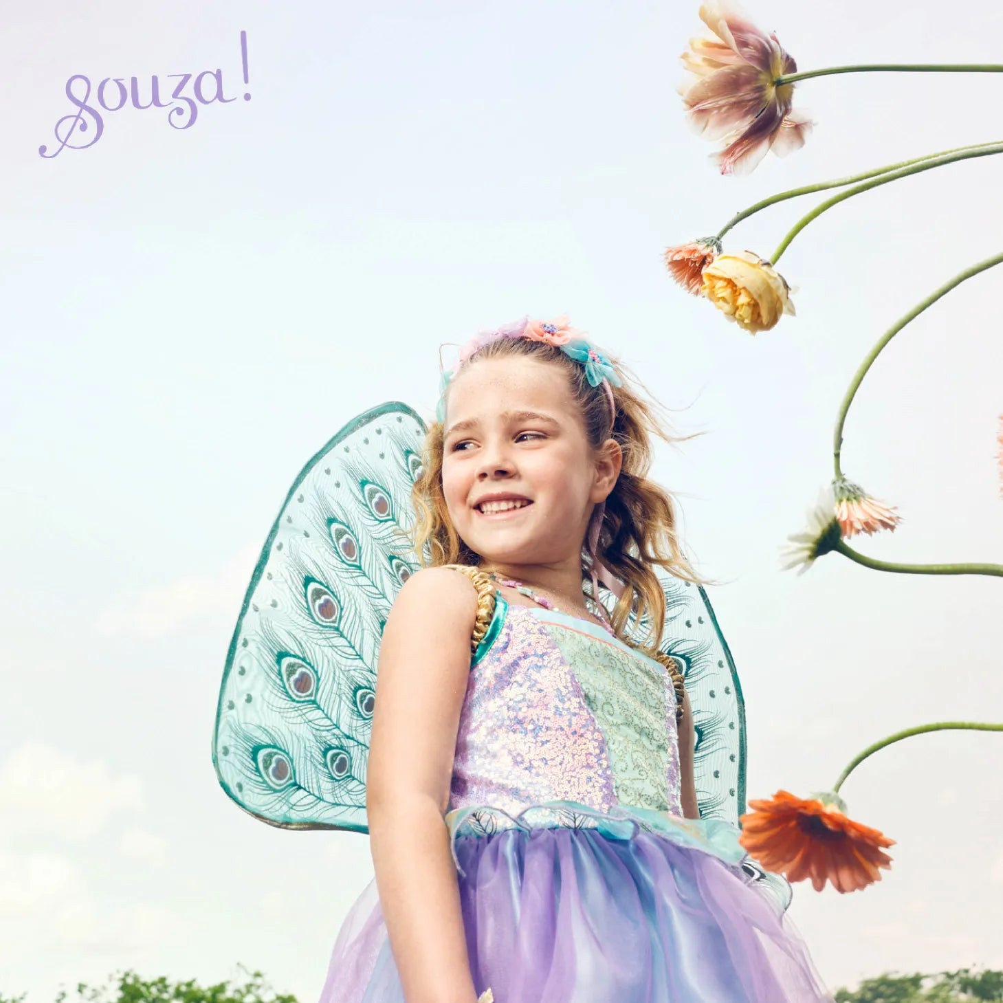 Souza Tamara Jurk + Vleugels | 5-7Y Souza Tamara Jurk + Vleugels | 5-7Y