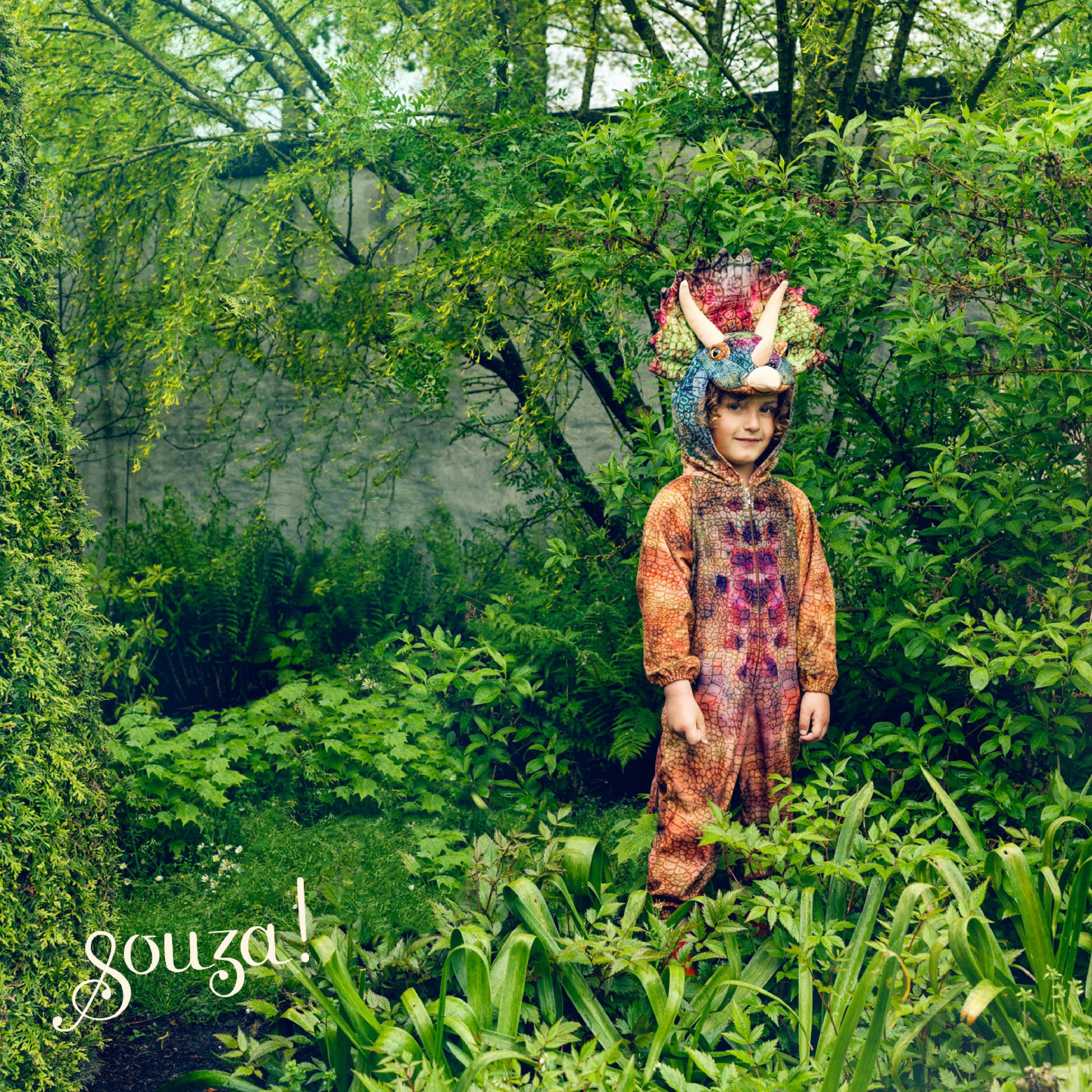 Souza Triceratops Verkleedpak | 5-7Y Souza Triceratops Verkleedpak | 5-7Y
