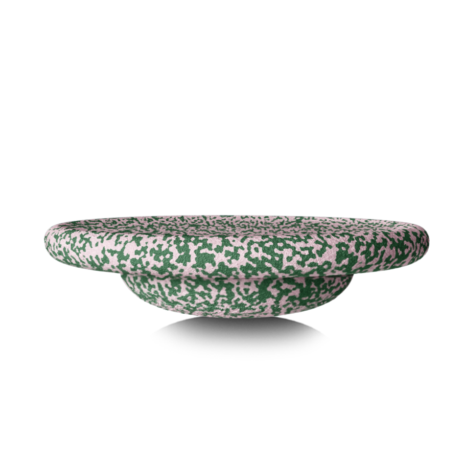 Stapelstein Winter Special Balance Board | Dark Green & Blush Stapelstein Winter Special Balance Board | Dark Green & Blush