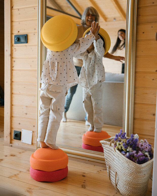 Stapelstein Original Rainbow Warm Classic | Set van 3 Stapelstein Original Rainbow Warm Classic | Set van 3