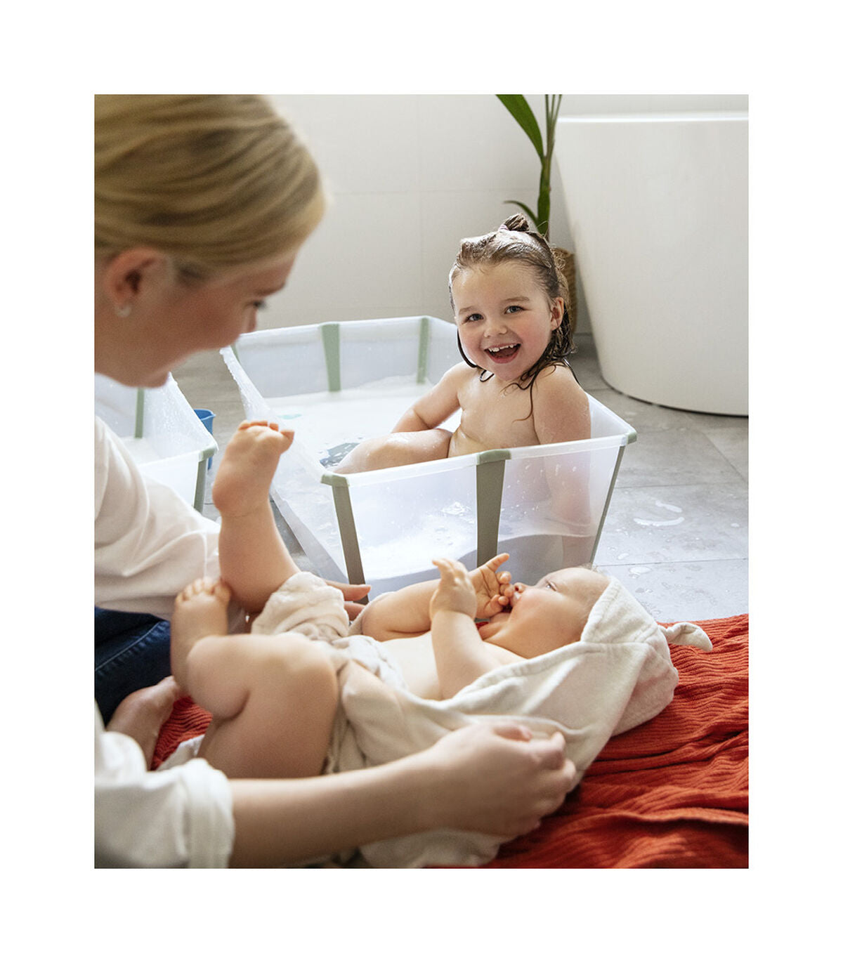 Stokke® Flexi Bath® XL + Badinzet Bundle | White Stokke® Flexi Bath® XL + Badinzet Bundle | White