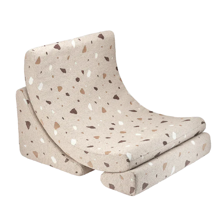 Wigiwama Beanbag Moon Chair | Terrazzo Sand Wigiwama Beanbag Moon Chair | Terrazzo Sand