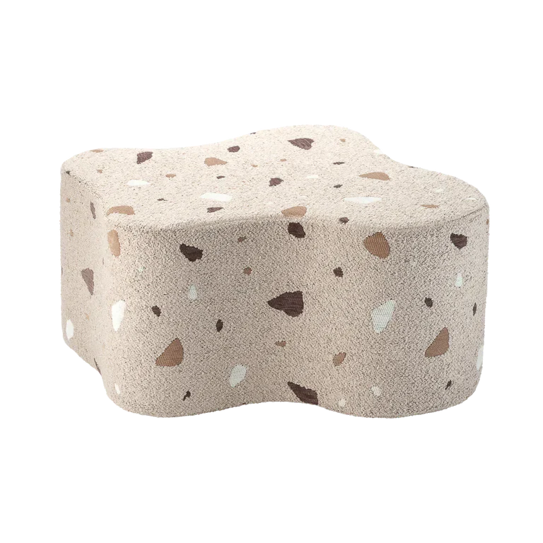 Wigiwama Cloud Pouffe | Terrazzo Sand Wigiwama Cloud Pouffe | Terrazzo Sand