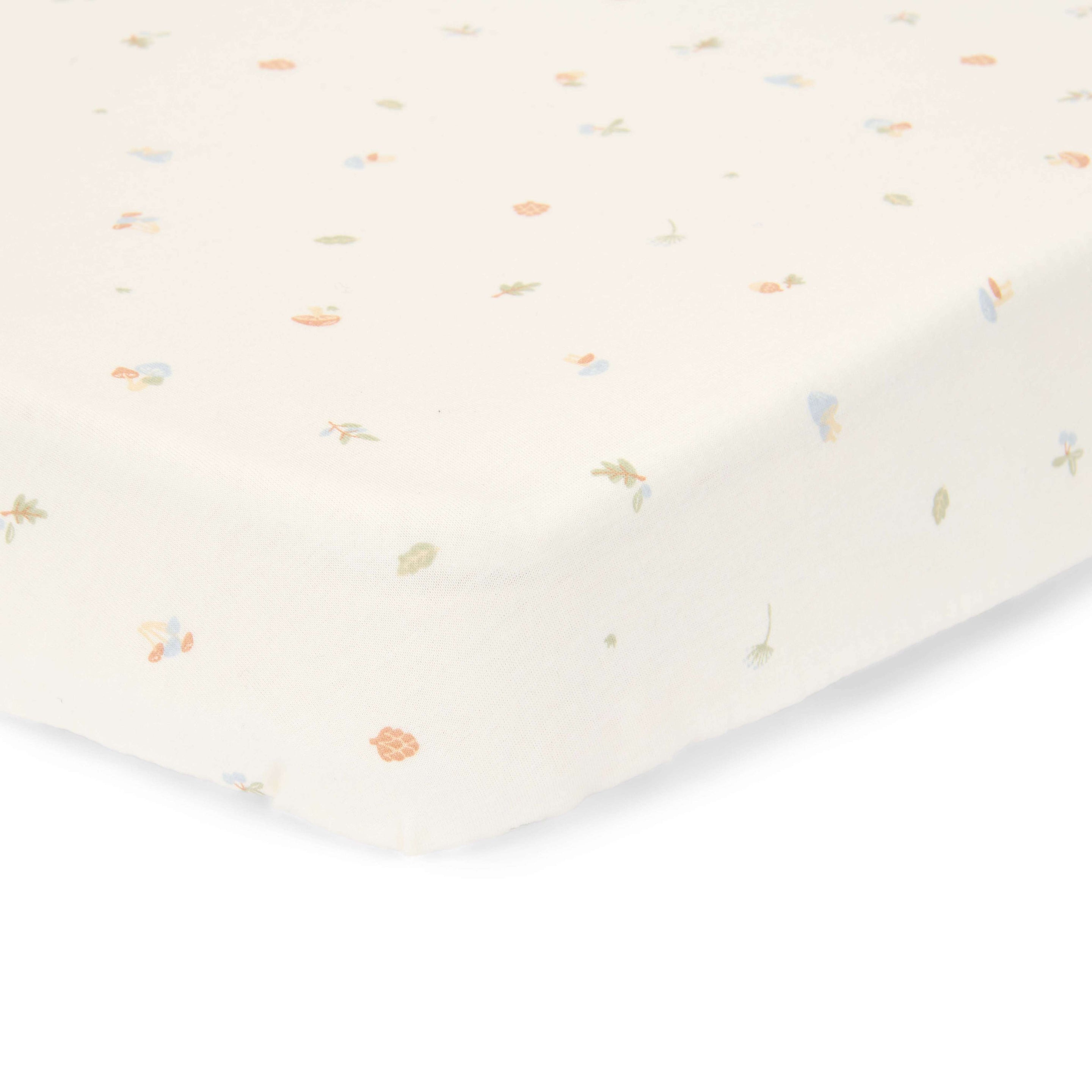 Little Dutch Hoeslaken Wieg Forest Treasures | Wit Little Dutch Hoeslaken Wieg Forest Treasures | Wit