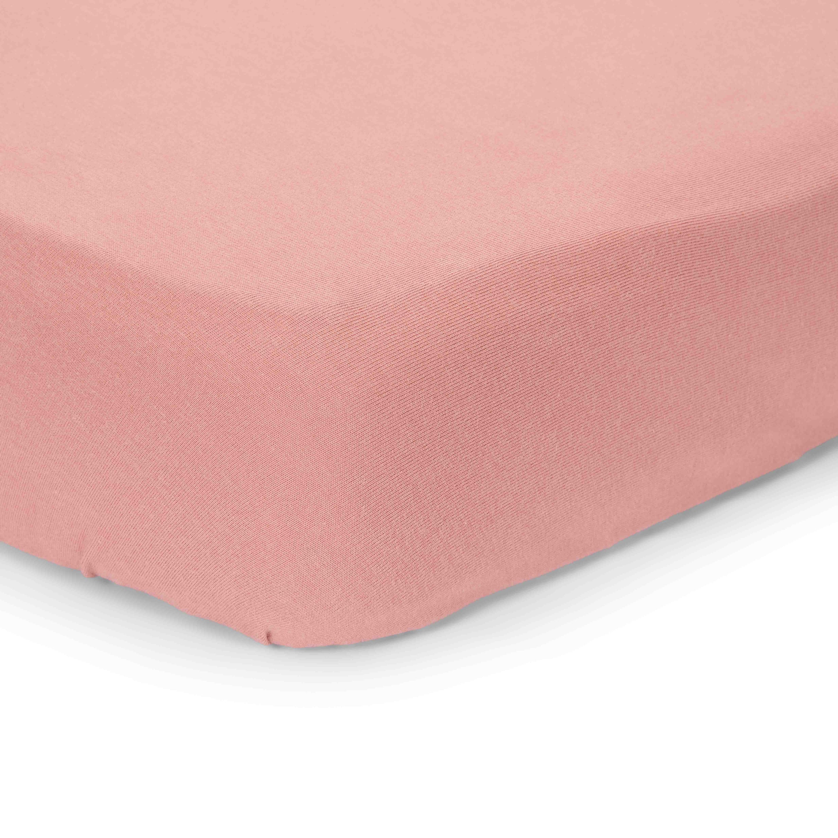 Little Dutch Hoeslaken Wieg Pure Pink Blush | Roze Little Dutch Hoeslaken Wieg Pure Pink Blush | Roze