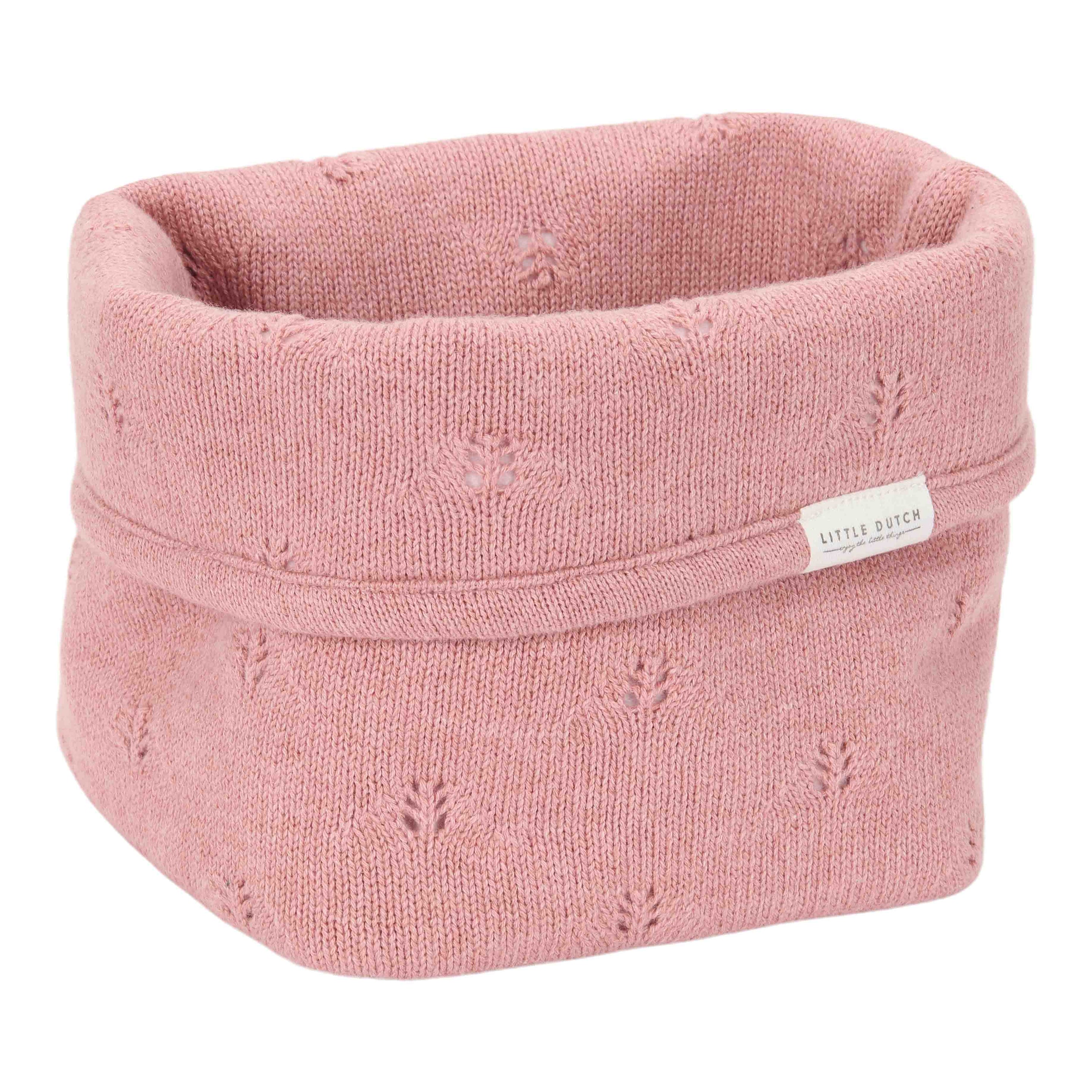 Little Dutch Commodemandje Klein Gebreid Pure Pink Blush | Roze Little Dutch Commodemandje Klein Gebreid Pure Pink Blush | Roze