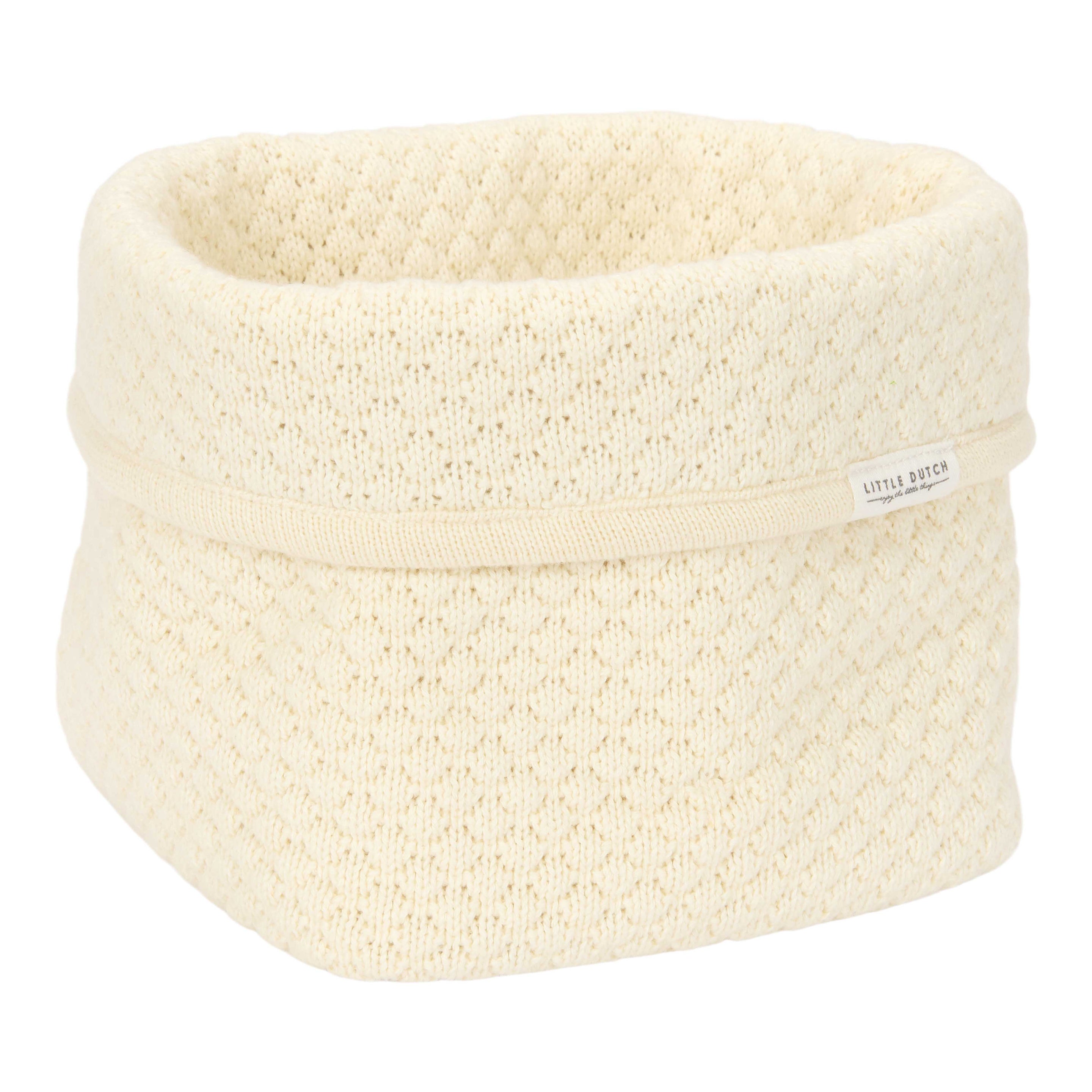 Little Dutch Commodemandje Klein Gebreid Pure Soft White | Wit Little Dutch Commodemandje Klein Gebreid Pure Soft White | Wit