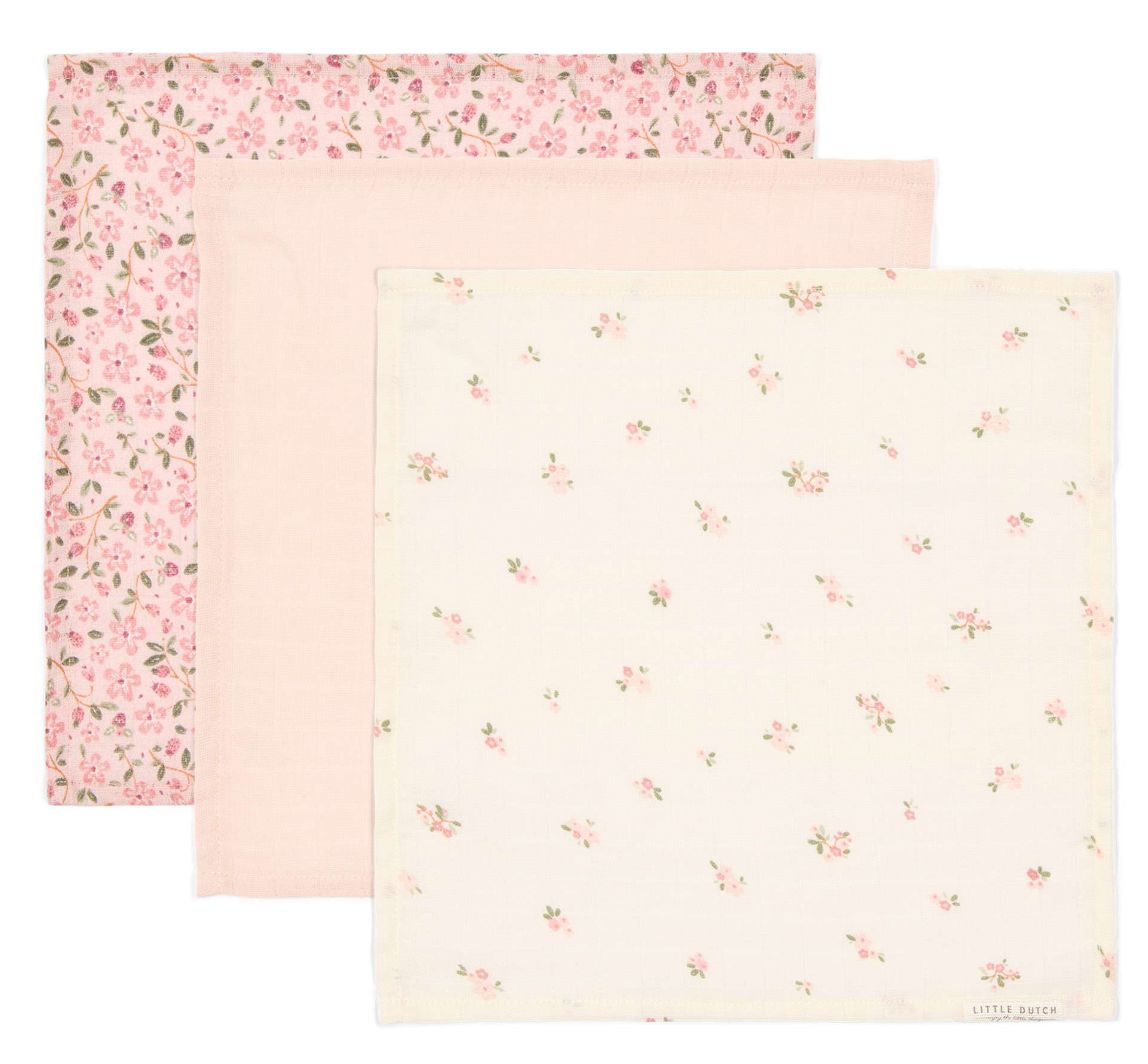 Little Dutch Monddoekjes Set Hydrofiel Fairy Garden | Roze Little Dutch Monddoekjes Set Hydrofiel Fairy Garden | Roze