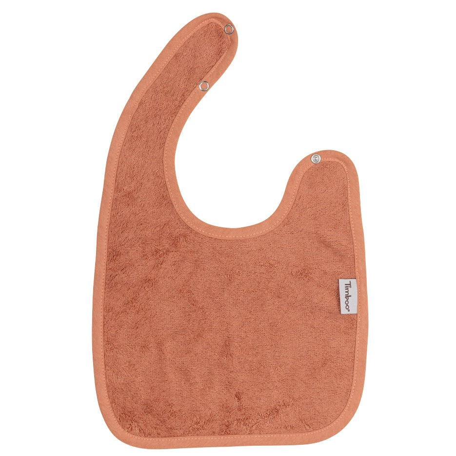 Timboo Slab Bamboo 26x38cm Met Drukknoop, dubbele laag | Sunrise Orange Timboo Slab Bamboo 26x38cm Met Drukknoop, dubbele laag | Sunrise Orange
