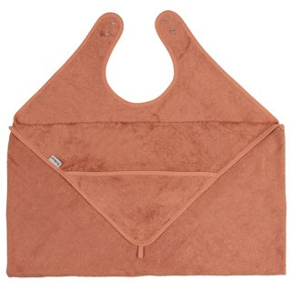 Timboo Badcape Ouder/Baby Bamboo 98x104cm | Sunrise Orange Timboo Badcape Ouder/Baby Bamboo 98x104cm | Sunrise Orange