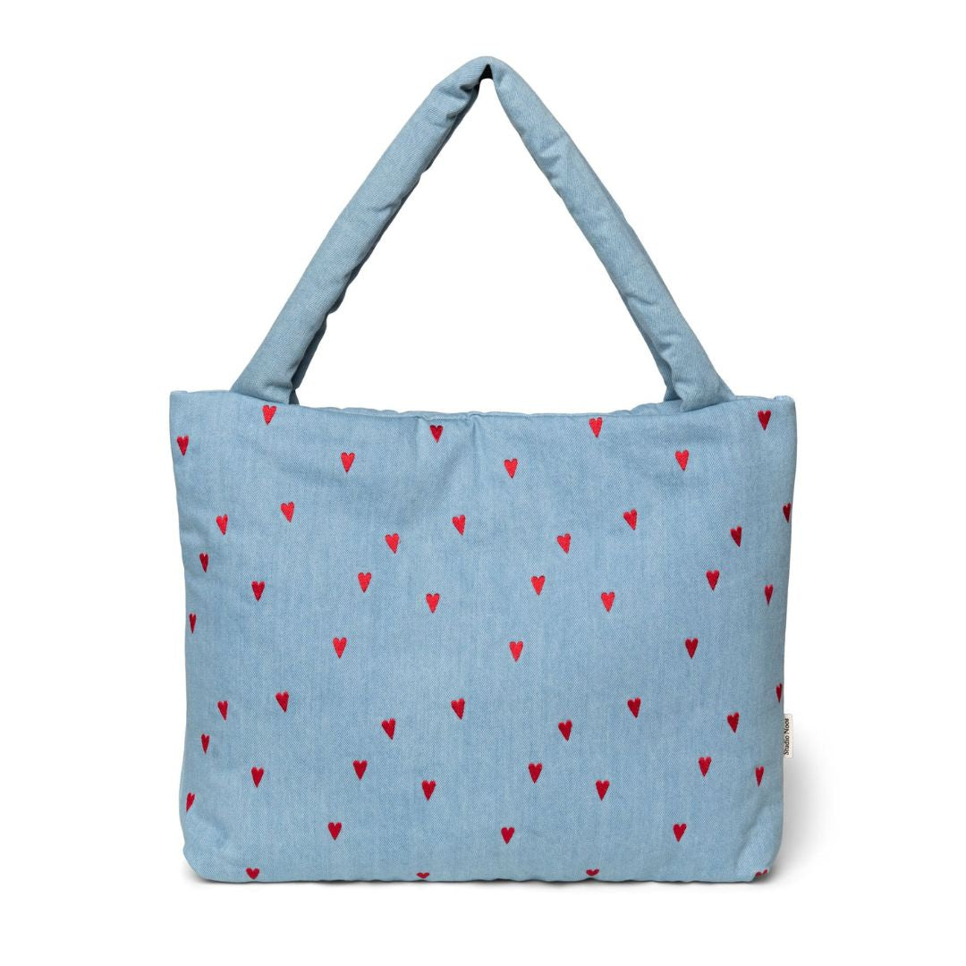 Studio Noos Mom Bag | Denim Hearts Studio Noos Mom Bag | Denim Hearts