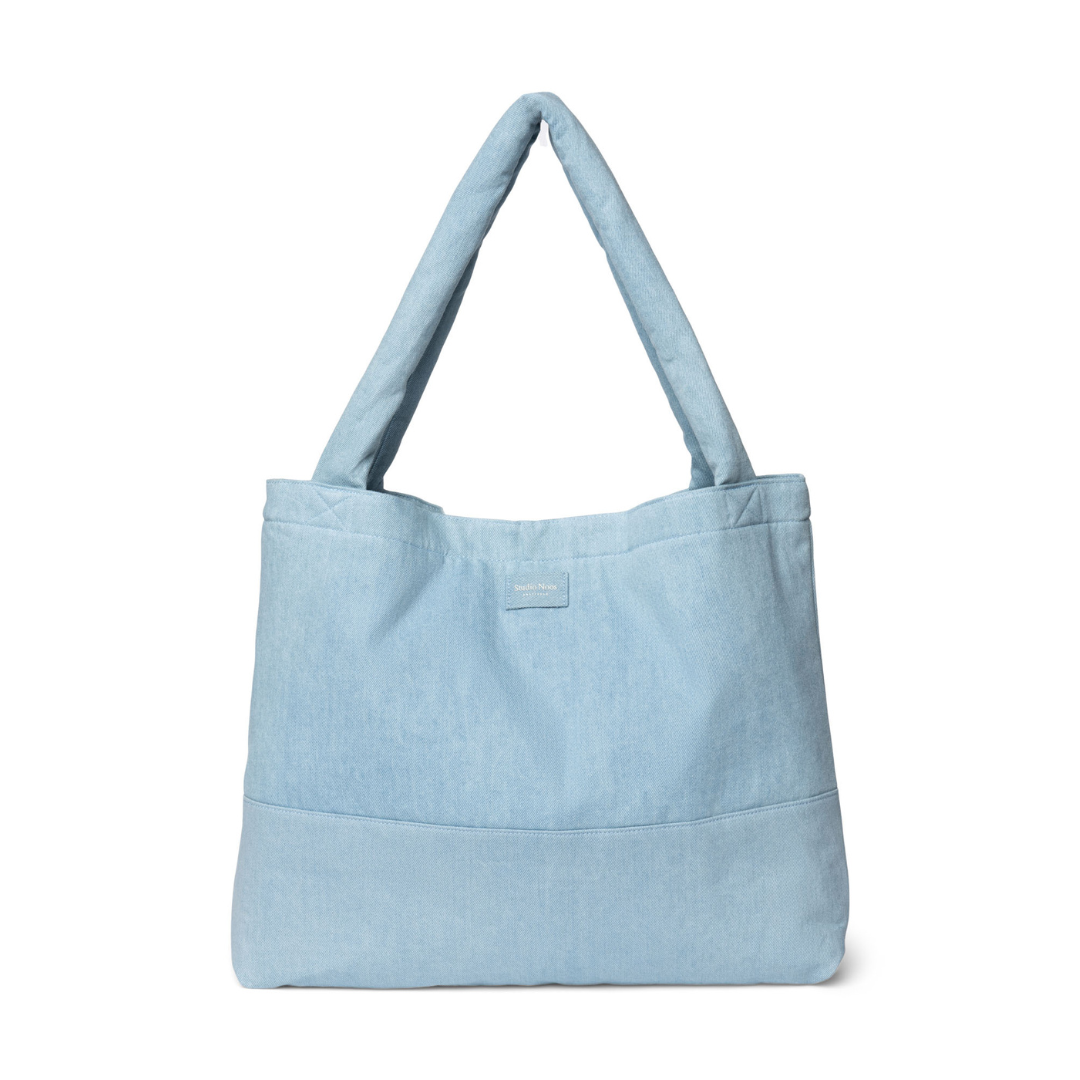Studio Noos Mom Bag | Denim Solid Studio Noos Mom Bag | Denim Solid