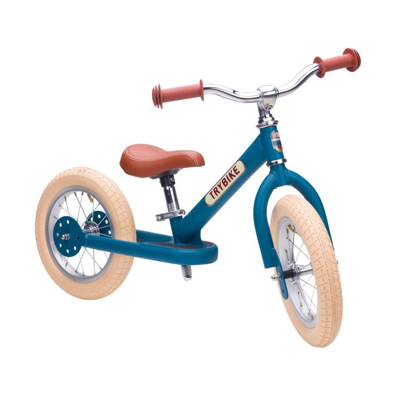 Trybike Steel Loopfiets | Matt Blue Trybike Steel Loopfiets | Matt Blue