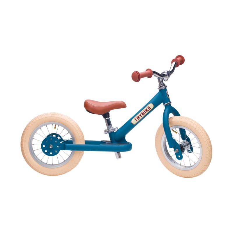 Trybike Steel Loopfiets | Matt Blue Trybike Steel Loopfiets | Matt Blue