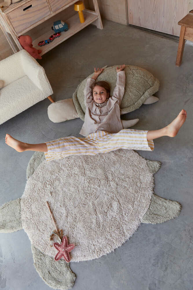 * Lorena Canals Tapijt Schildpad | Washable Rug Sea Turtle * Lorena Canals Tapijt Schildpad | Washable Rug Sea Turtle