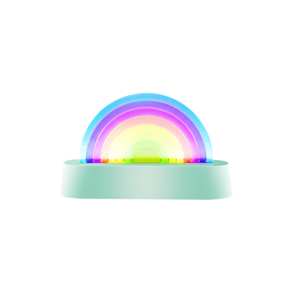 Lalarma Dancing Rainbow Lamp Met Coole Kleuren & Geluiden | Mint Lalarma Dancing Rainbow Lamp Met Coole Kleuren & Geluiden | Mint