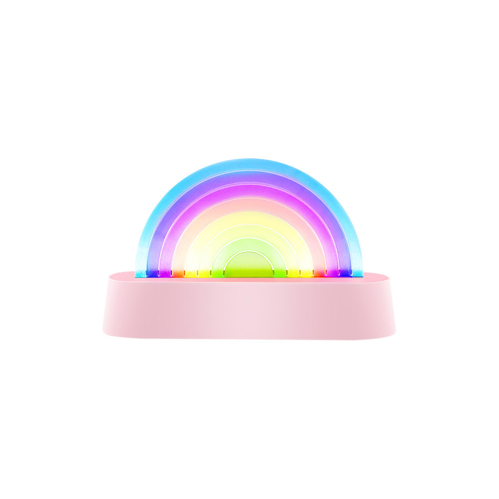 Lalarma Dancing Rainbow Lamp Met Coole Kleuren & Geluiden | Rose Lalarma Dancing Rainbow Lamp Met Coole Kleuren & Geluiden | Rose