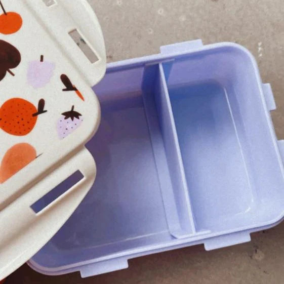 Petit Monkey Ruime Lunchdoos Met Divider | Fruits Petit Monkey Ruime Lunchdoos Met Divider | Fruits