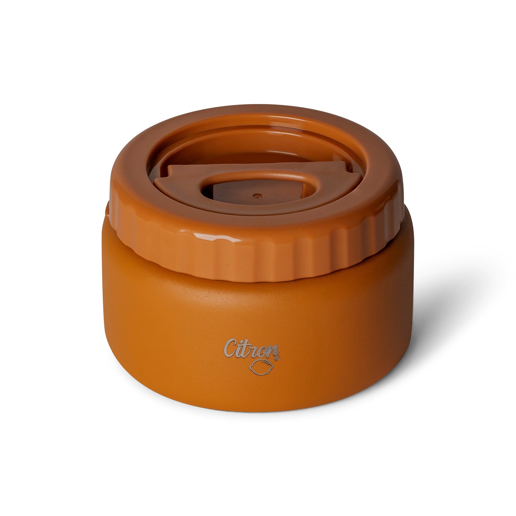 Citron Food Jar Stainless Steel 250ml | Caramel Citron Food Jar Stainless Steel 250ml | Caramel
