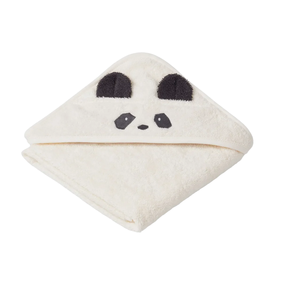 Liewood Albert Sheep Hooded Towel Badcape | Panda Creme De La Creme Liewood Albert Sheep Hooded Towel Badcape | Panda Creme De La Creme