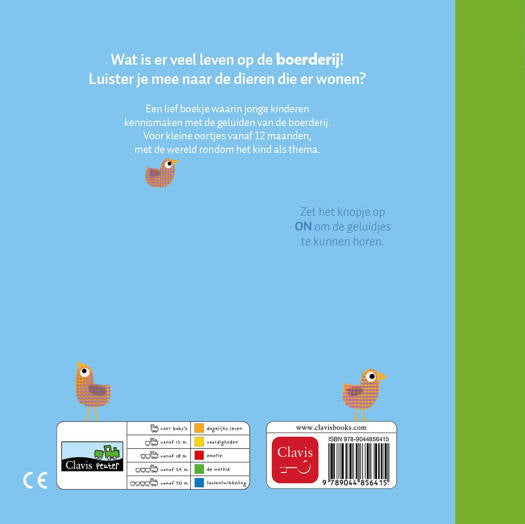 Clavis Geluidenboekje | De Boerderij Clavis Geluidenboekje | De Boerderij