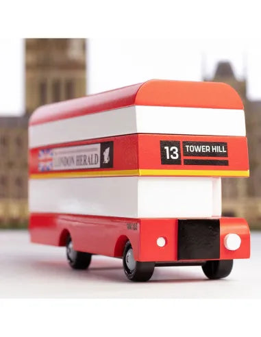 Candylab Toys Speelgoedwagen | London Bus Candylab Toys Speelgoedwagen | London Bus