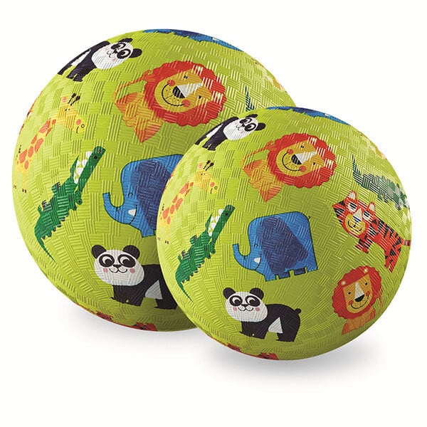 Crocodile Creek Playball 18cm kleine voetbal | Jungle Crocodile Creek Playball 18cm kleine voetbal | Jungle